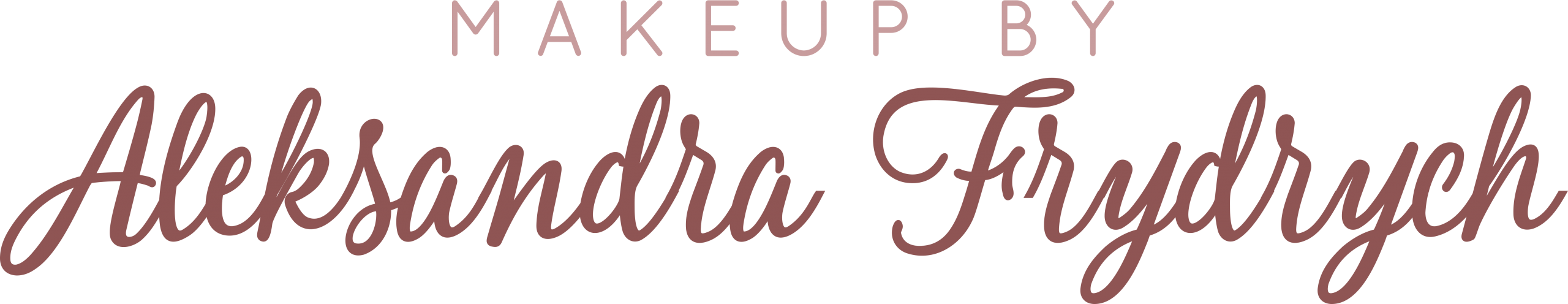 Makeup Frydrych przycięty tekst